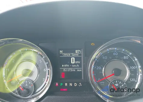 2016 Chrysler Town & Country Touring from USA, damaged, VIN 2C4RC1BG1GR282373